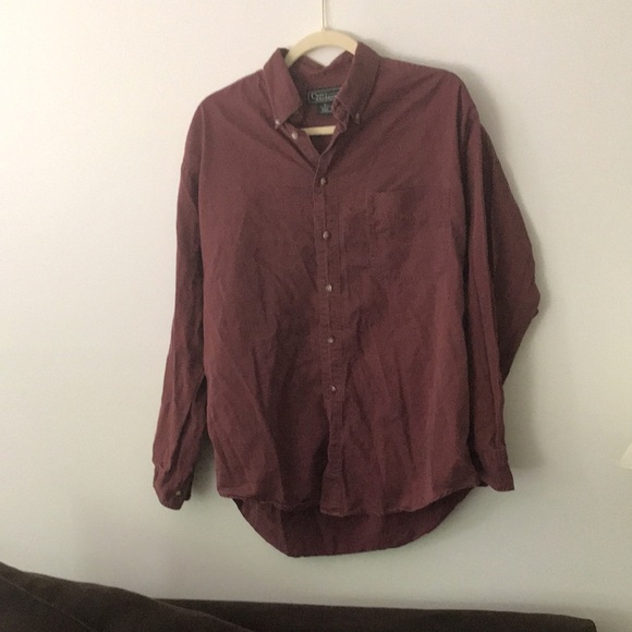 Maroon collared shirt - Picture 2 of 5